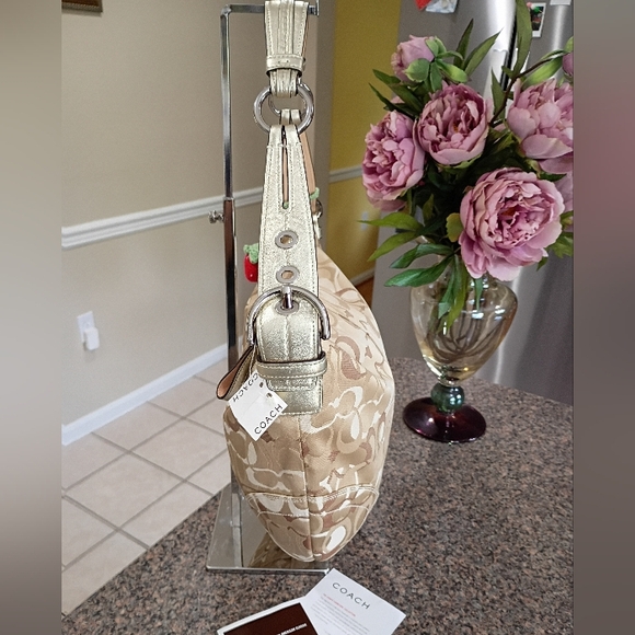 NWT Coach Soho  Optic Signature Vintage Shoulder Bag - Picture 10 of 17